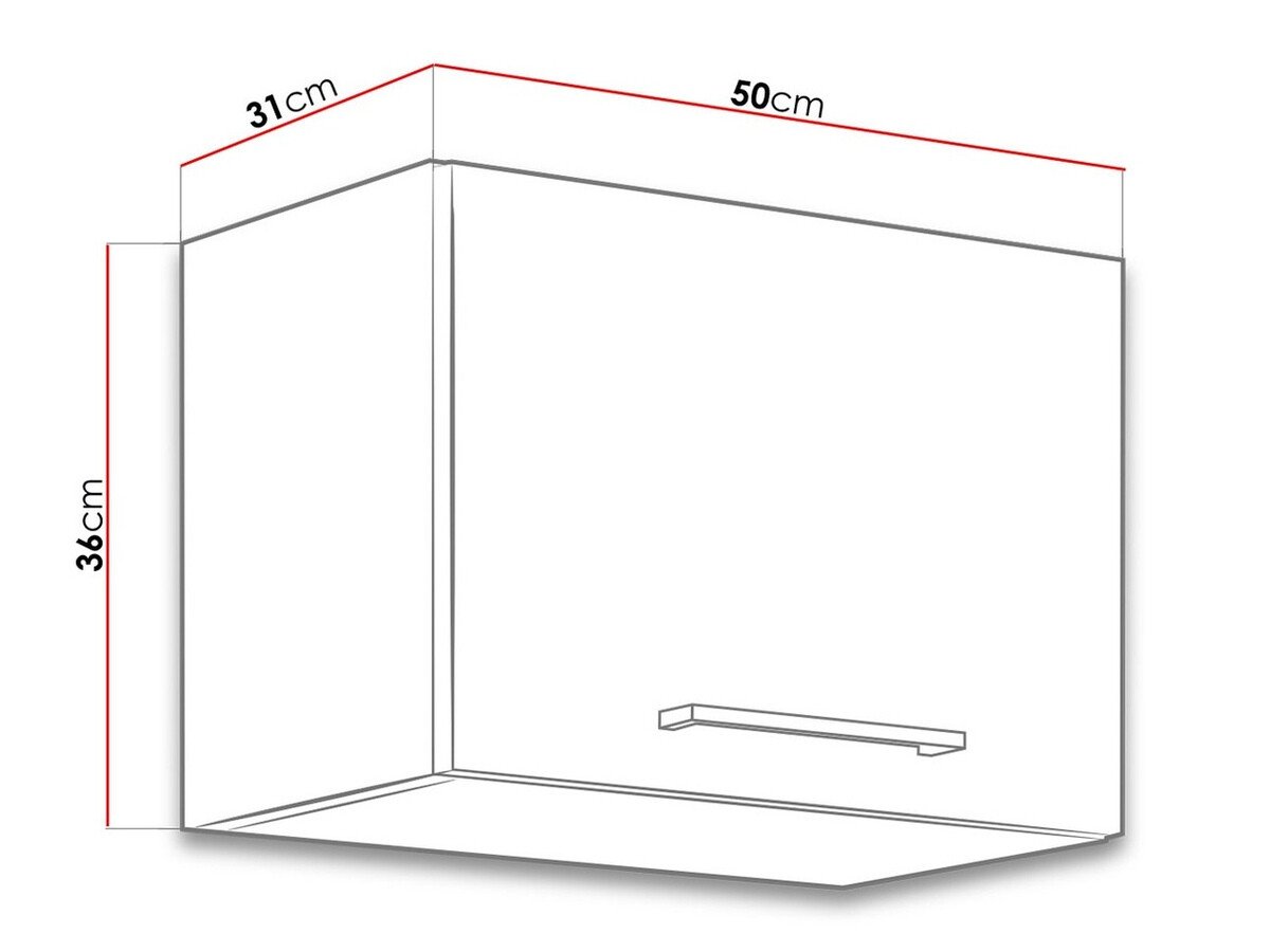 Armoire murale modulaire Wood White 117