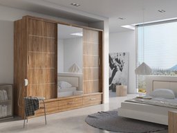 Armoire Fresno 100 (Chêne Stirling)