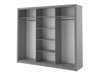 Armoire Fresno 101 (Gris)