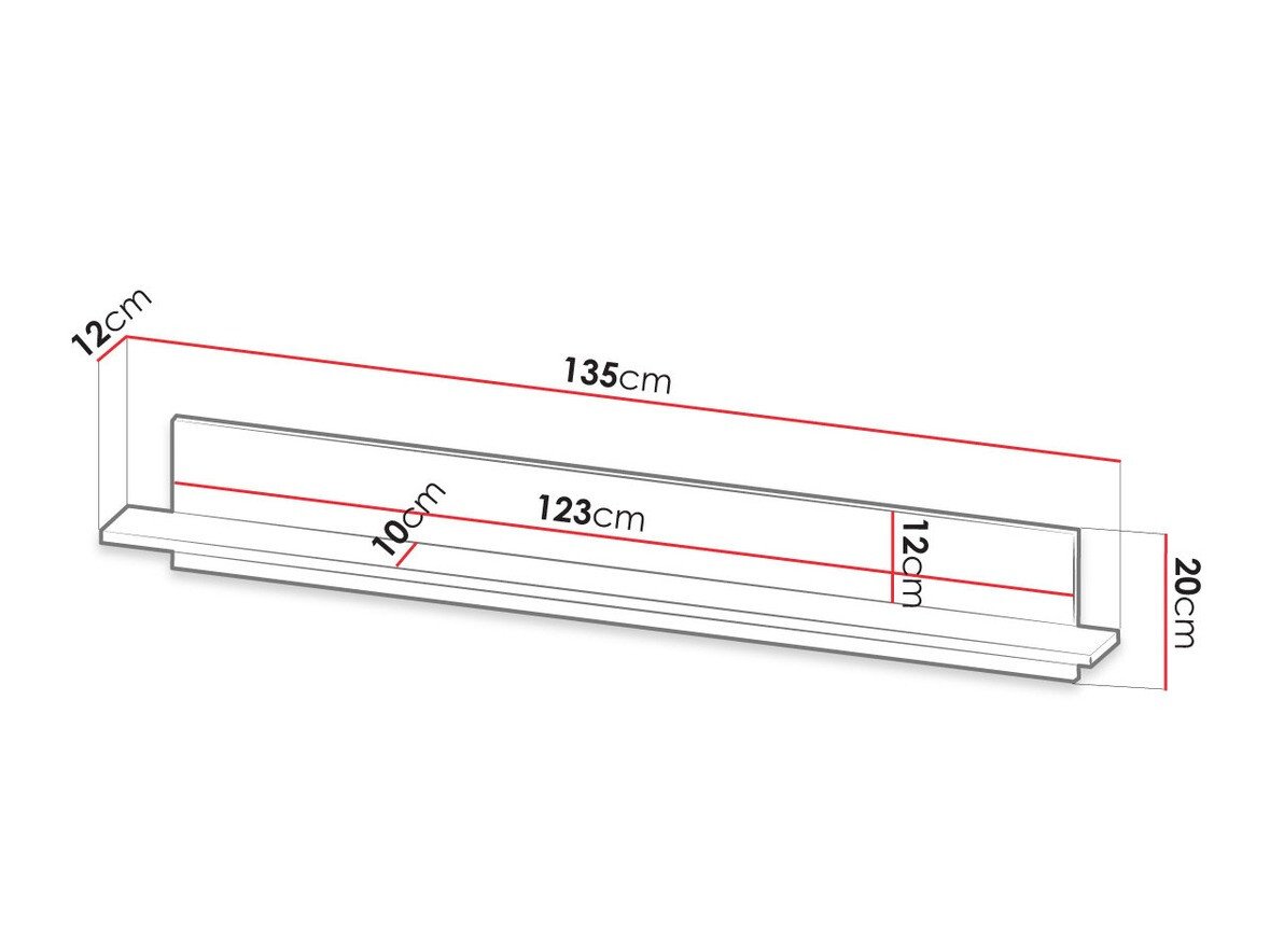 Étagère murale Ferenou 104
