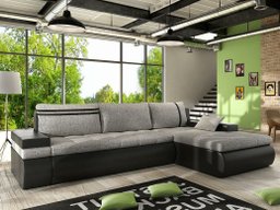 Canapé d'angle Temple 100 (Soft 011 + Lawa 05)