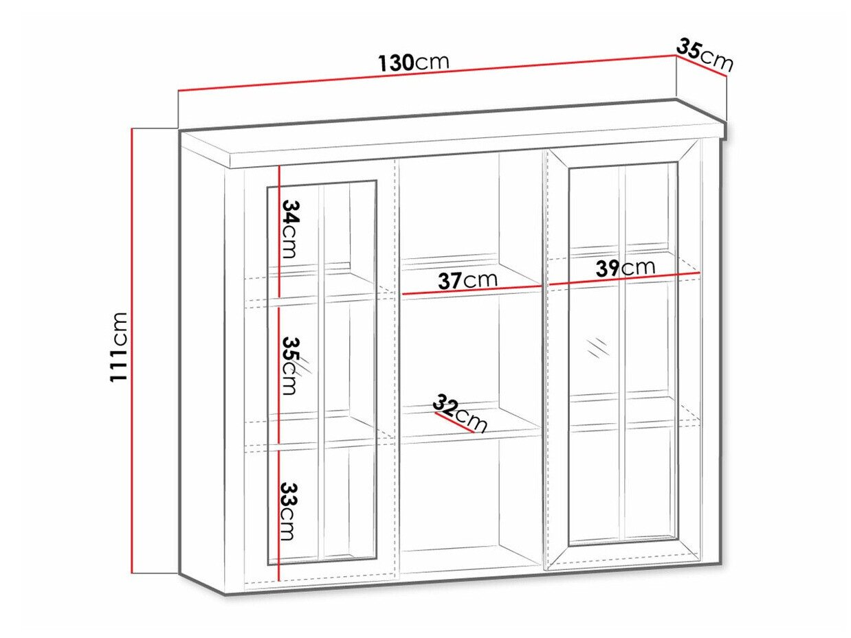 Buffet Ferdore 143 (Chêne de Lefkas + Pin Anderson)