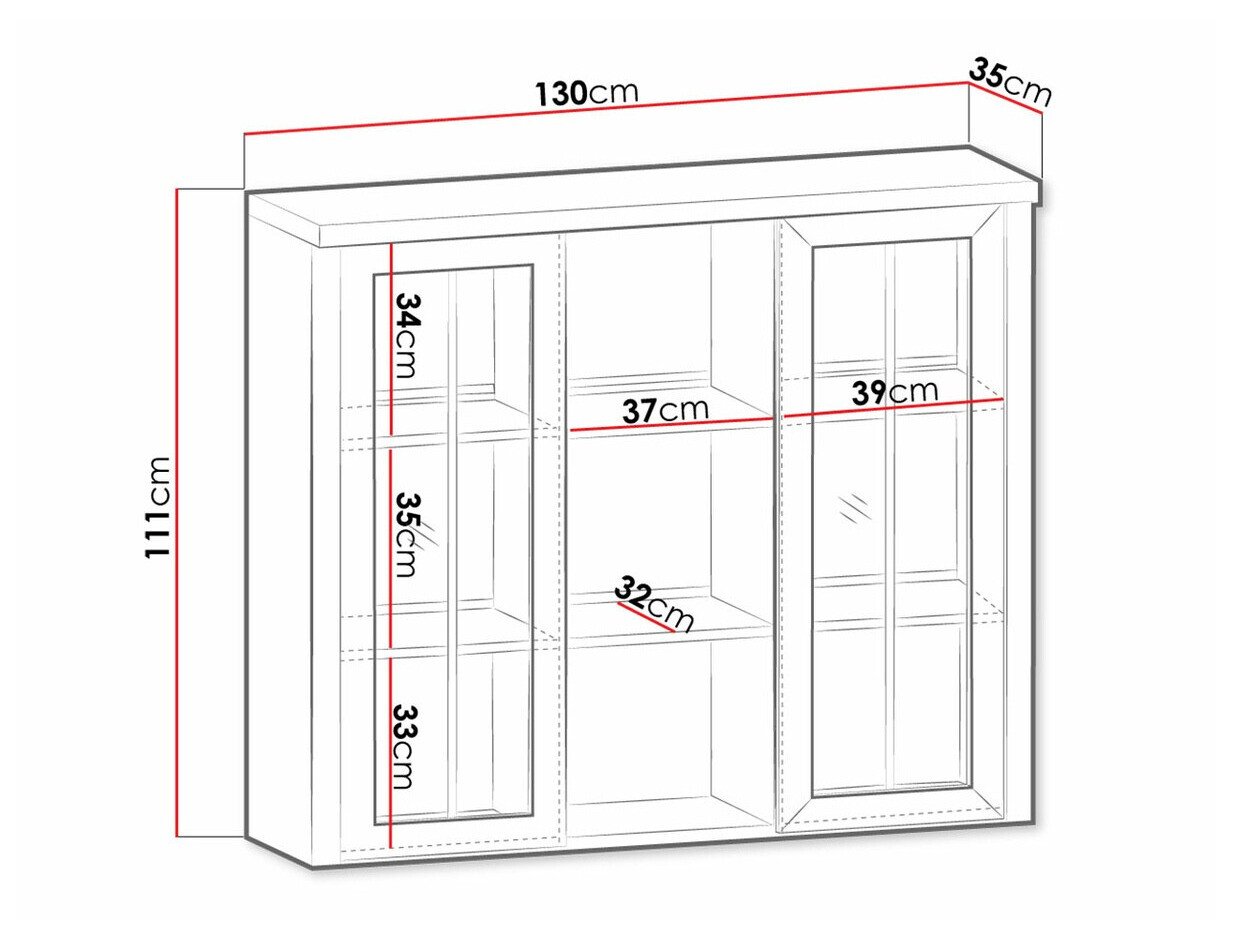 Buffet Ferdore 143 (Chêne de Lefkas + Pin Anderson)