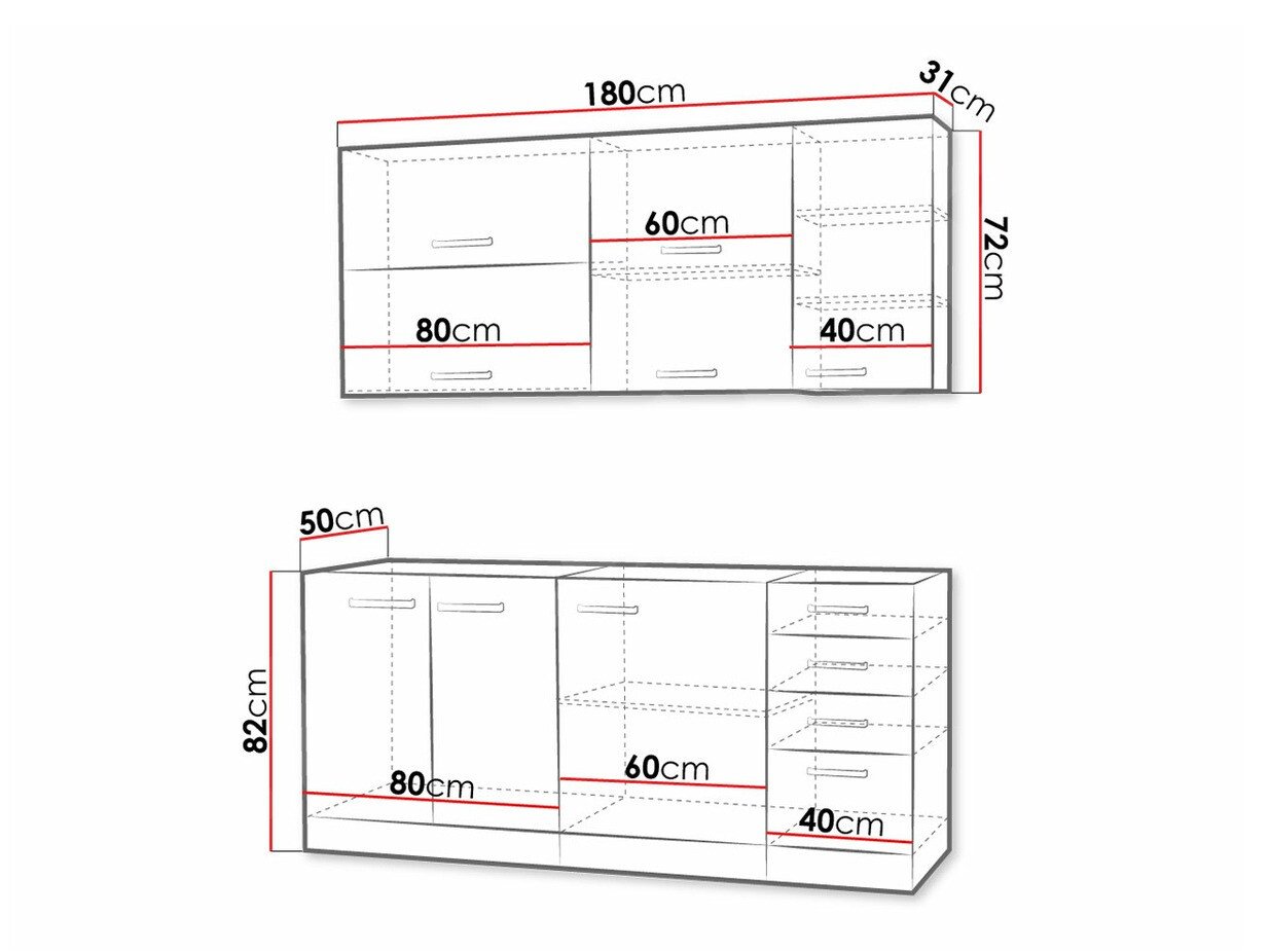 Cuisine complète modulaire Multi Cream 124
