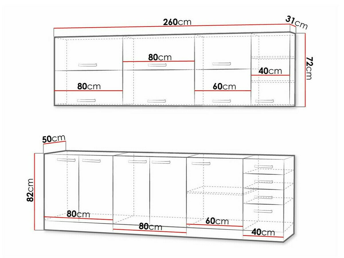 Cuisine complète modulaire Multi White 123