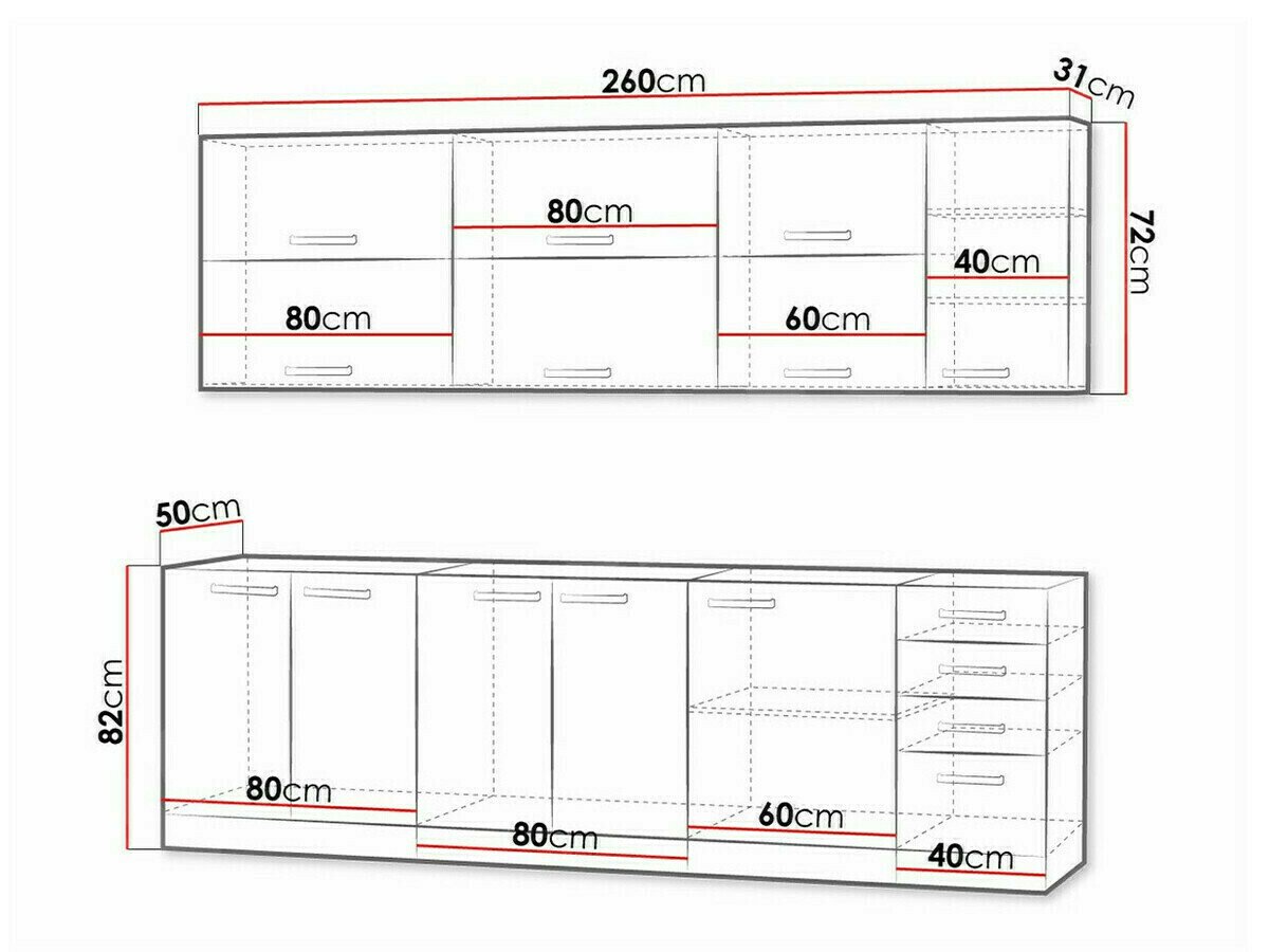 Cuisine complète modulaire Multi White 123