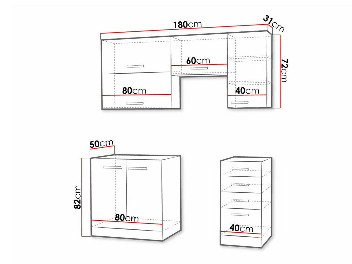 Cuisine complète modulaire Multi White 125