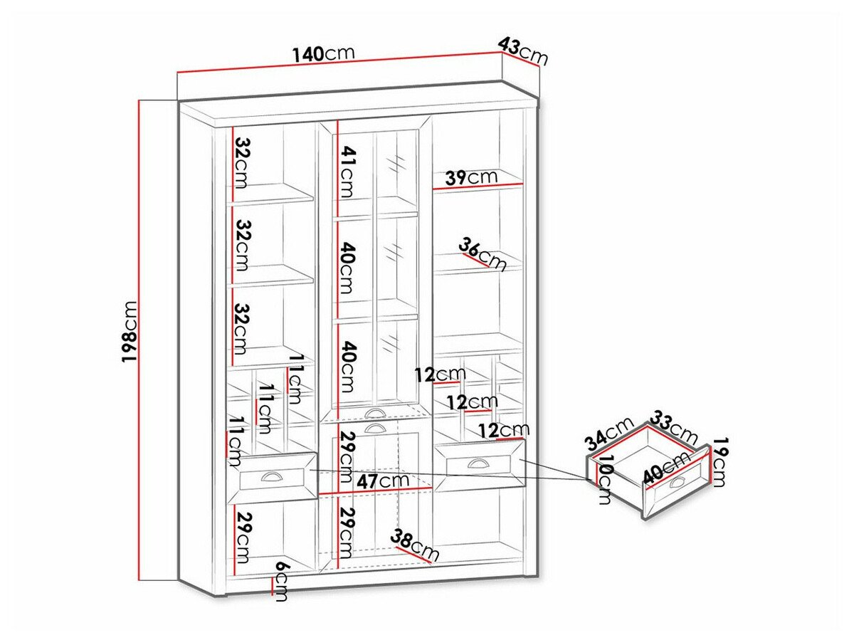 Étagère Ferdore 155