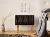 Table de chevet Amplexal (Noir brillant + Noir)
