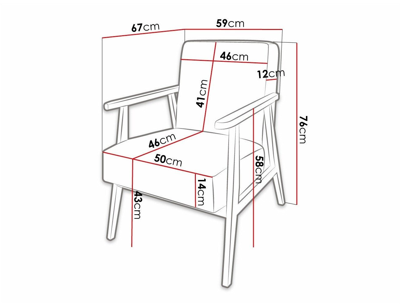 Fauteuil Clovis 100 (Poso 01)