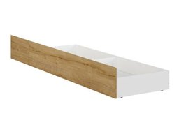 Boîte de literie Sonsoru 133 (Chêne + Blanc)