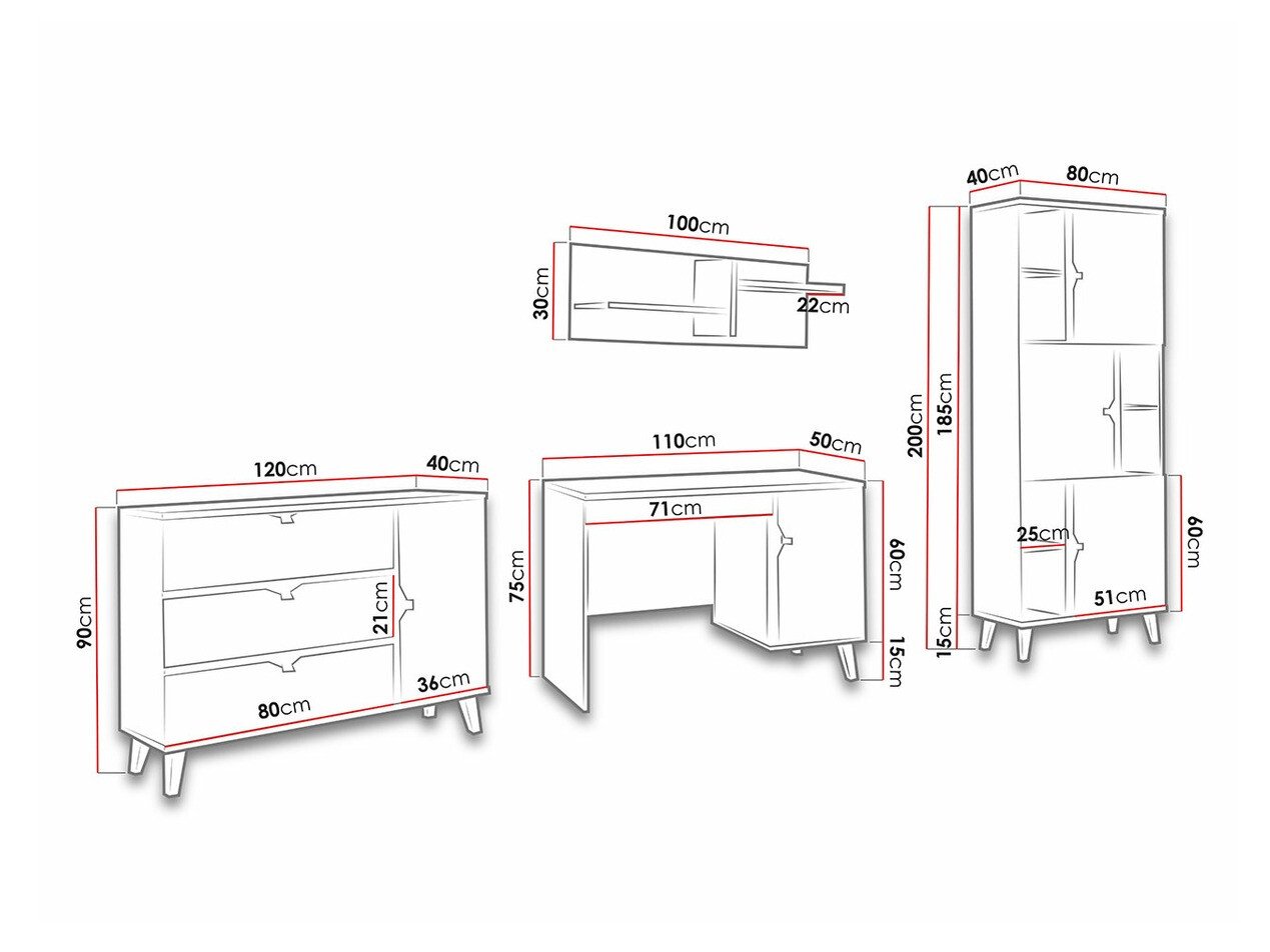 Chambre enfant complète Etrmoru 123