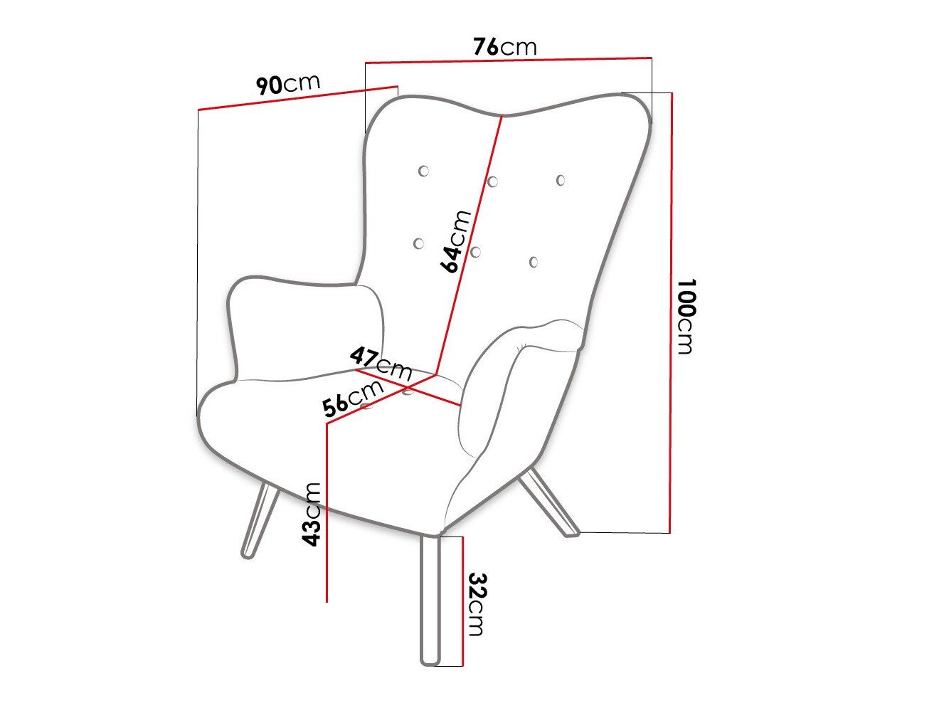 Fauteuil Clovis 106 (Baloo 2072)