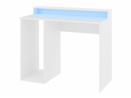 Bureau de gaming Lila I (Blanc)