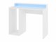 Bureau de gaming Lila I (Blanc)