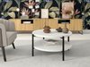Table basse Providence 177 (Blanc + Noir)