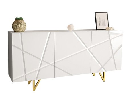 Buffet Audis (Blanc + Blanc brillant)