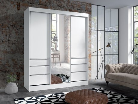 Armoire Toledo 120 (Blanc)