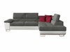 Canapé d'angle Comfivo Ruta II (Soft 017 + Uttario Velvet 2971 + Kronos 02)