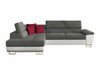 Canapé d'angle Comfivo Ruta II (Soft 017 + Uttario Velvet 2971 + Kronos 02)