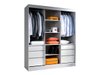 Armoire Toledo 120 (Blanc)