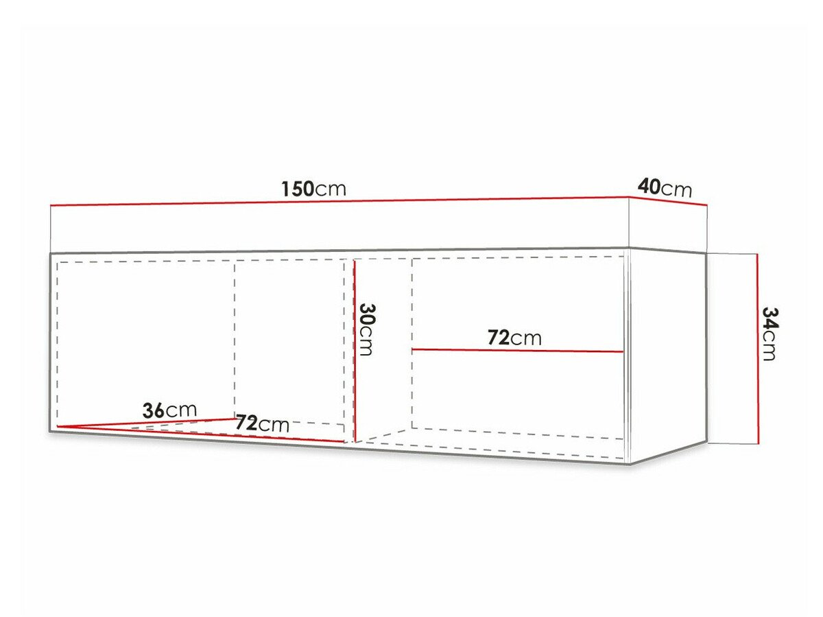 Meuble TV Elblaru 106 (Blanc)