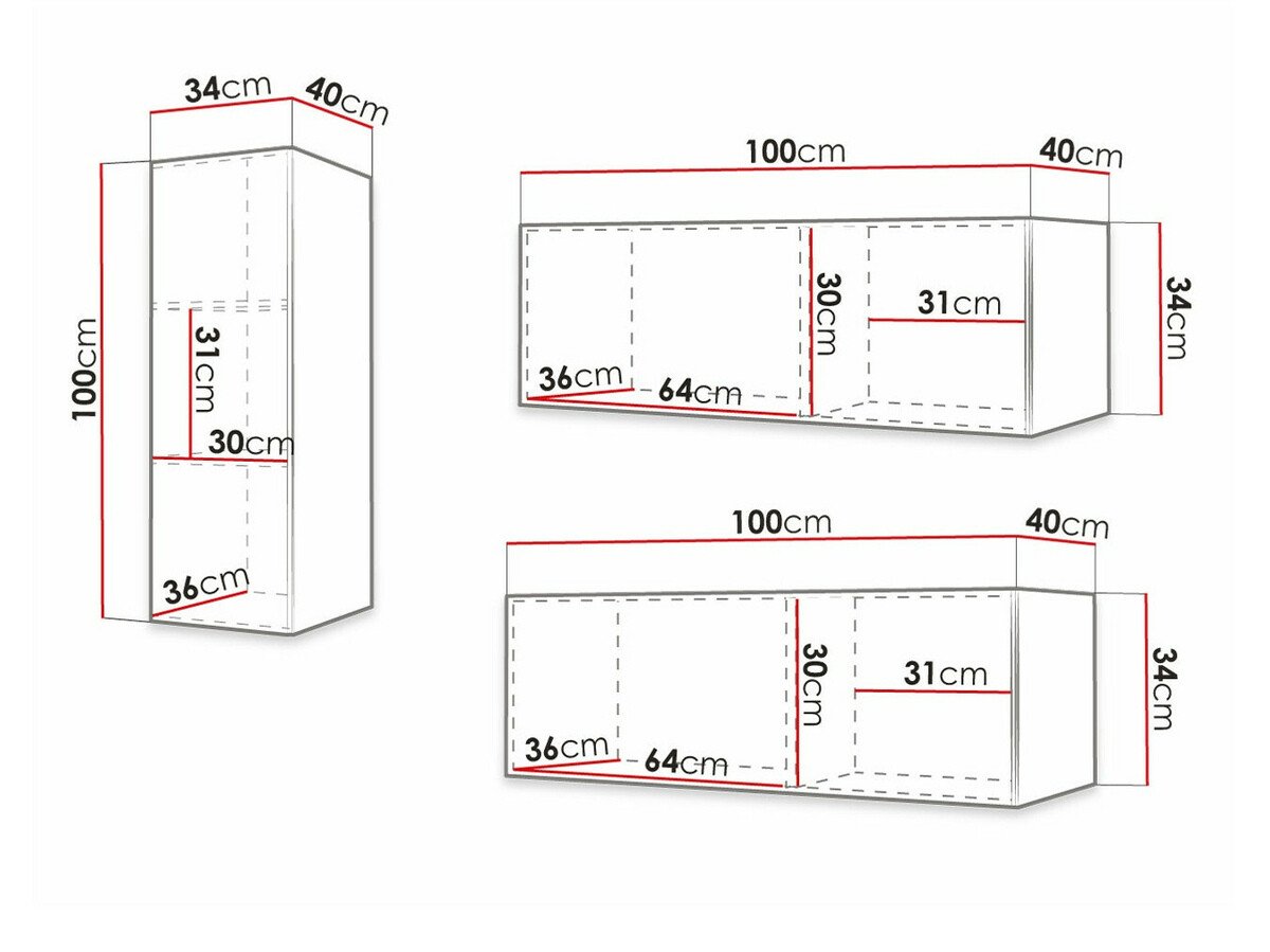 Ensemble de salon Anulio VI (Blanc)