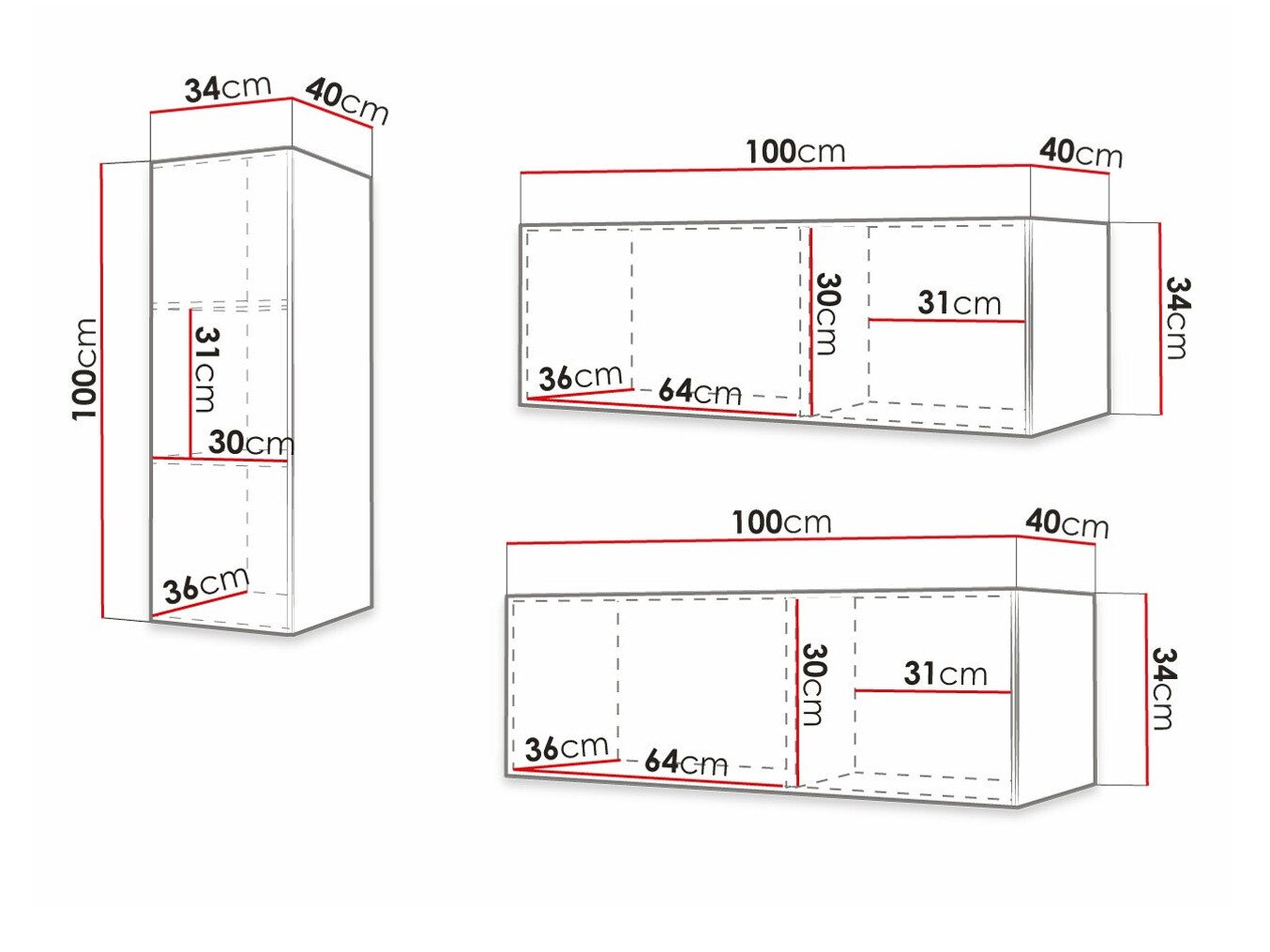 Ensemble de salon Anulio VI (Noir)