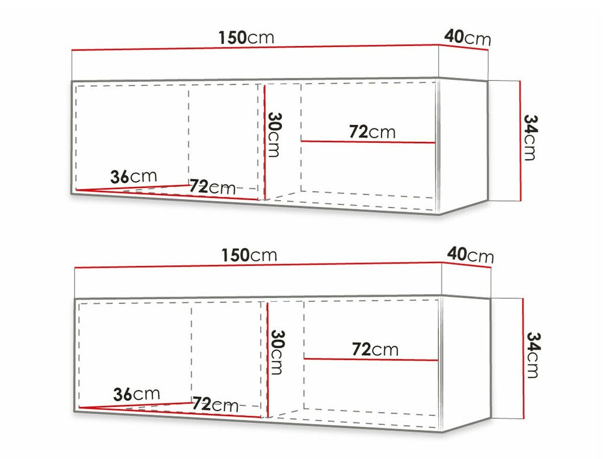Meuble TV Elblaru 112 (Blanc)