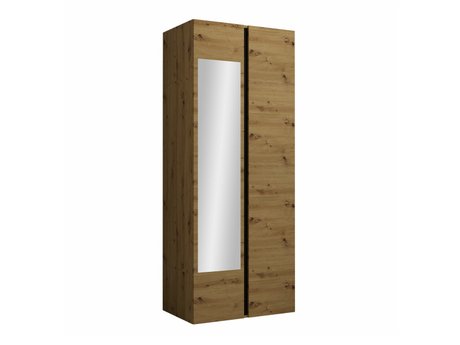 Armoire Hartford 368 (Chêne Artisan + Noir)