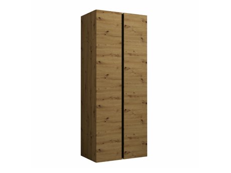 Armoire Pinis (Chêne Artisan + Noir)