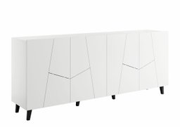 Buffet Charlotte 180 (Blanc + Noir)