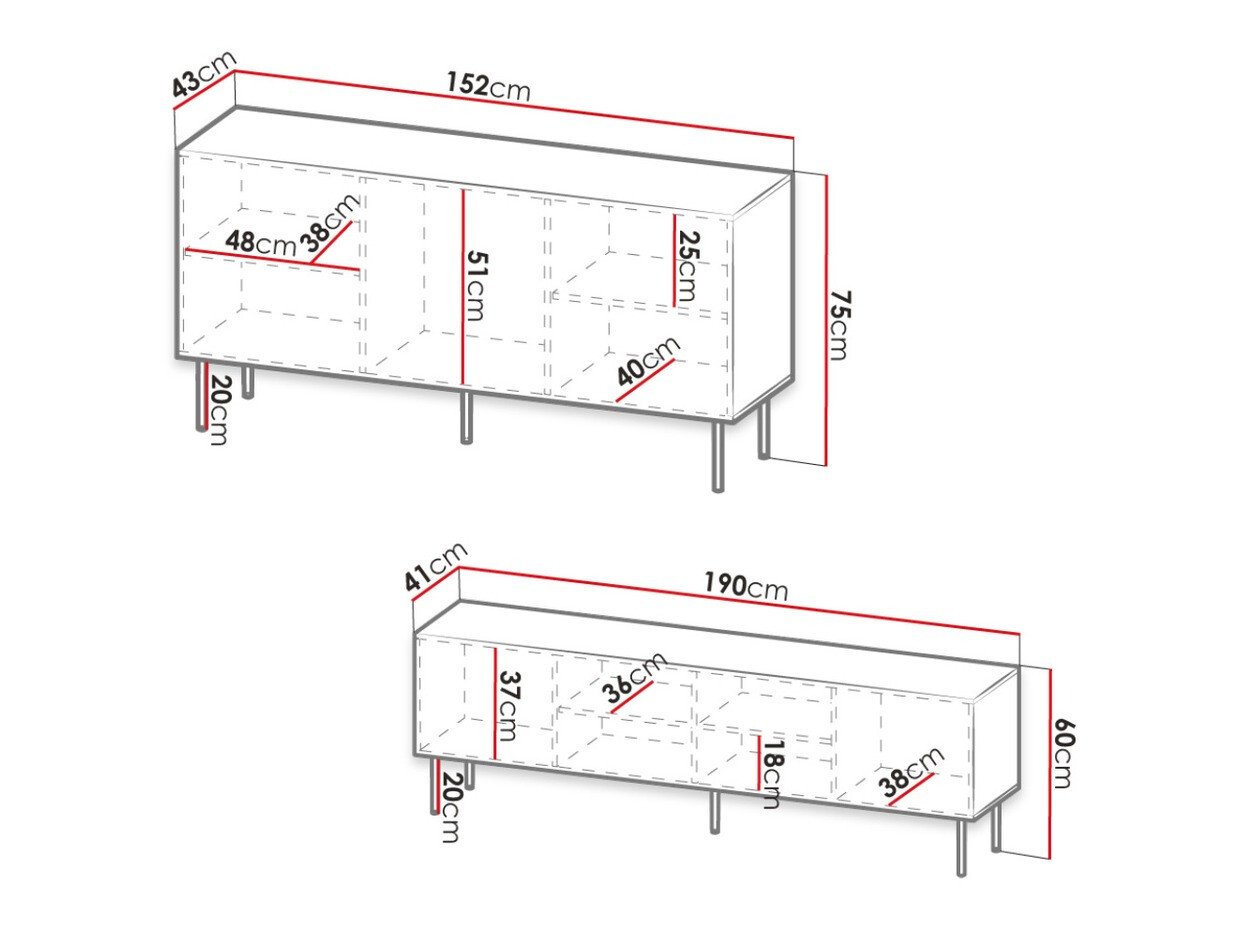 Ensemble de salon Lorelbo 104 (Noir + Doré)