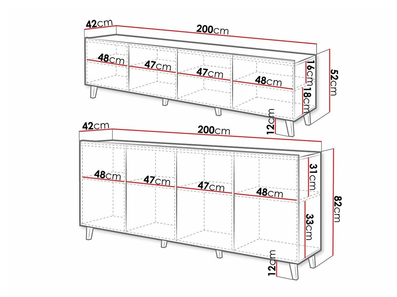 Ensemble de salon Charlotte 212 (Noir)