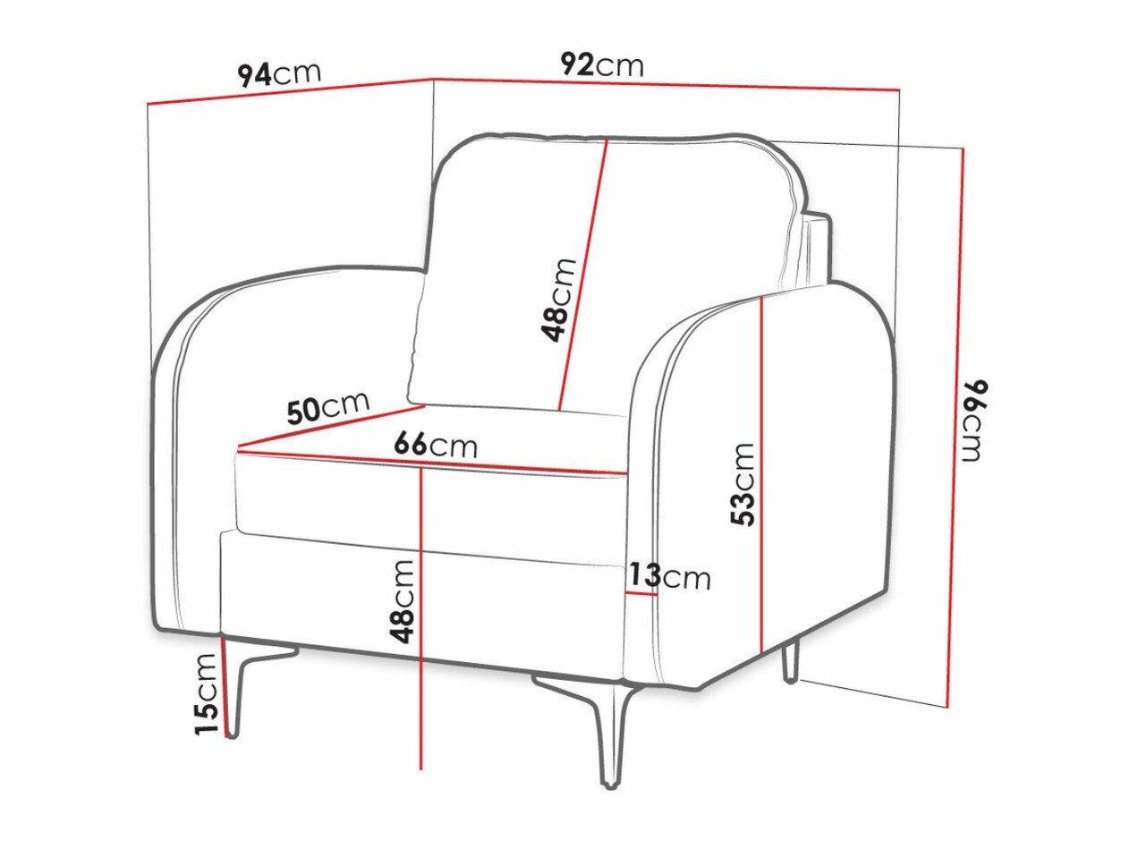 Fauteuil Torlua 100 (Manila 19)