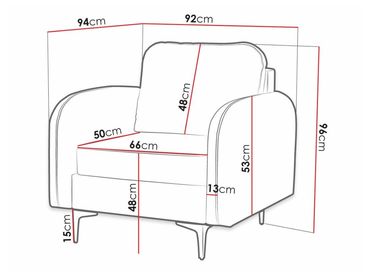 Fauteuil Torlua 100 (Manila 25)