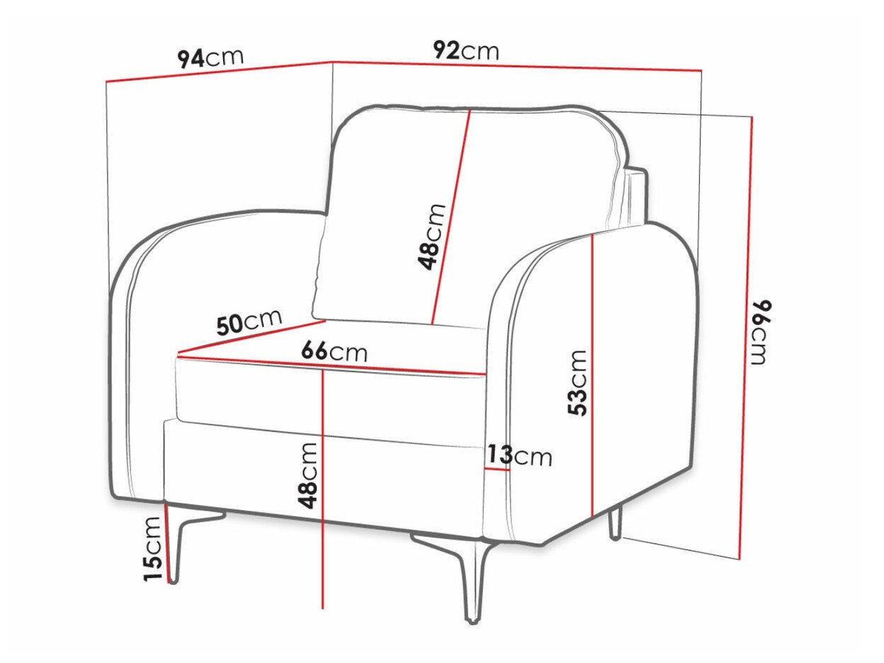 Fauteuil Torlua 100 (Manila 29)