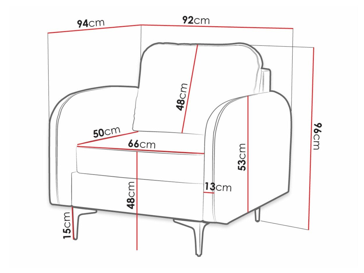 Fauteuil Torlua 100 (Manila 35)