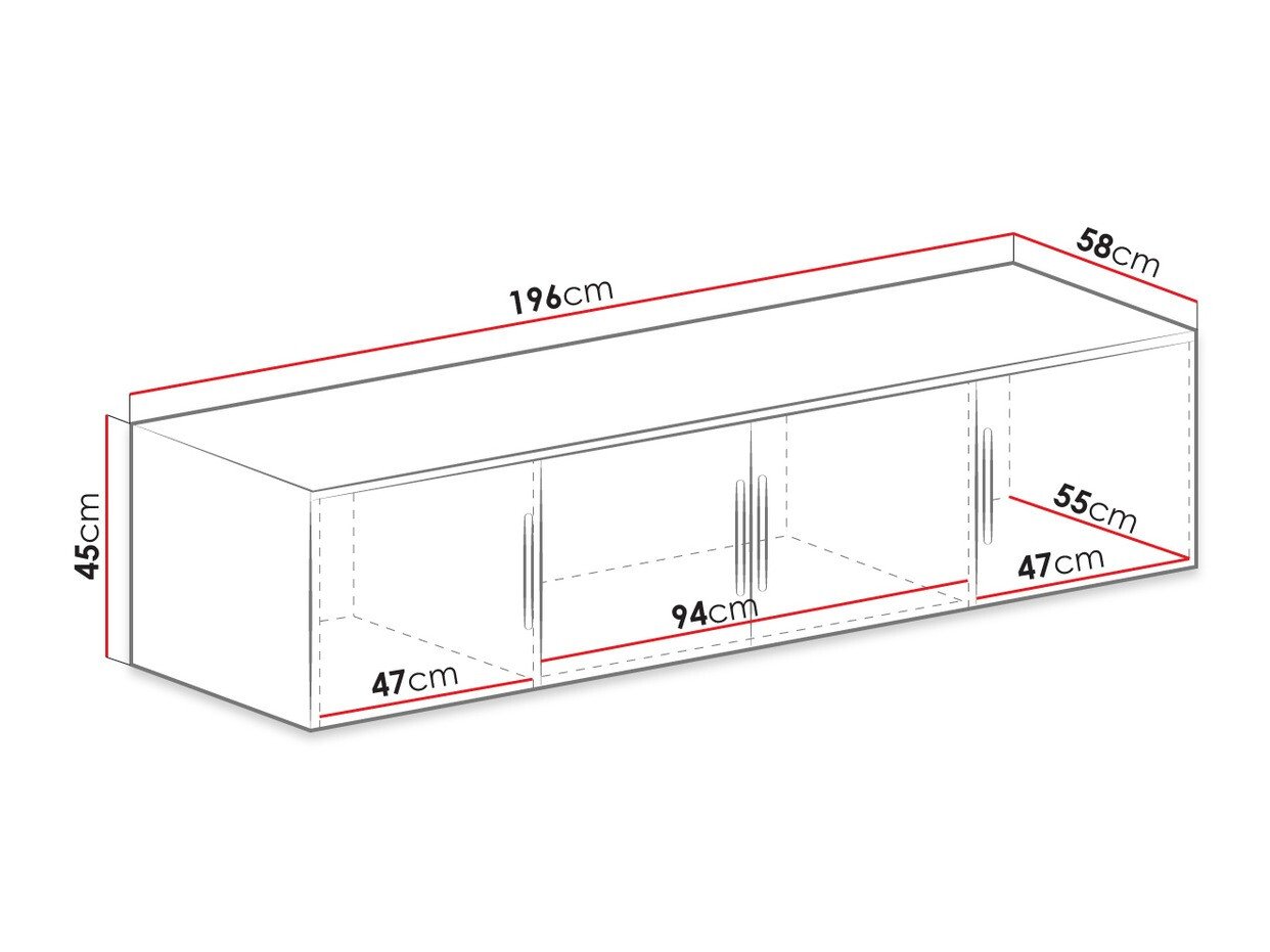 Armoire Dortivu I (Blanc)