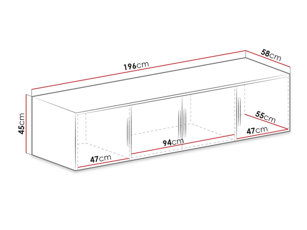 Buffet Dortivu 146 (Graphite)