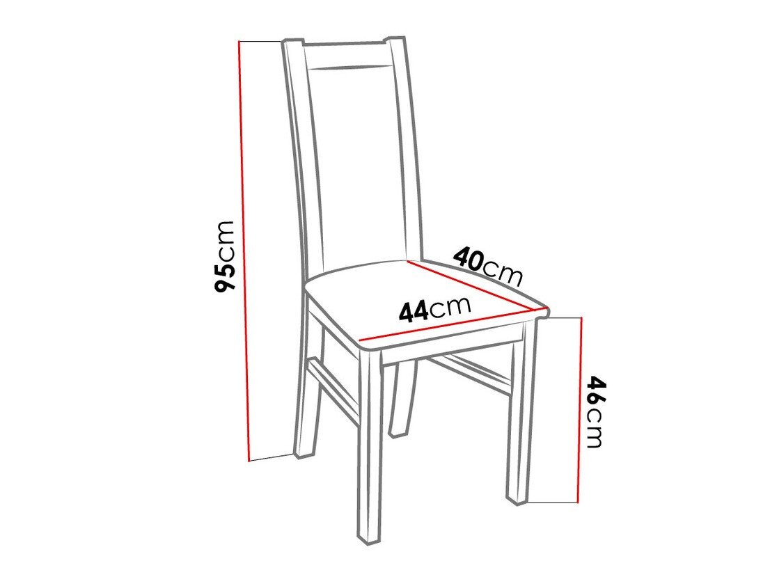 Chaise Sparks 116 (Noix)