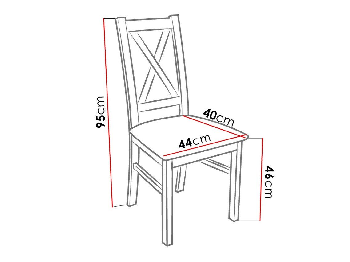 Chaise Sparks 117 (Blanc)