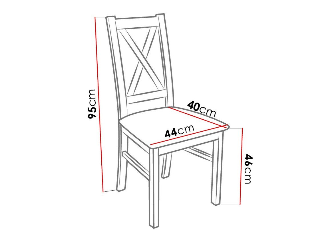 Chaise Sparks 117 (Noix)