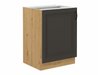 Armoire modulaire avec portes Retro Grey 107