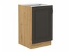 Armoire modulaire pour évier avec portes Retro Grey 106