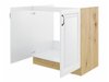 Armoire modulaire pour évier avec portes Retro White 121