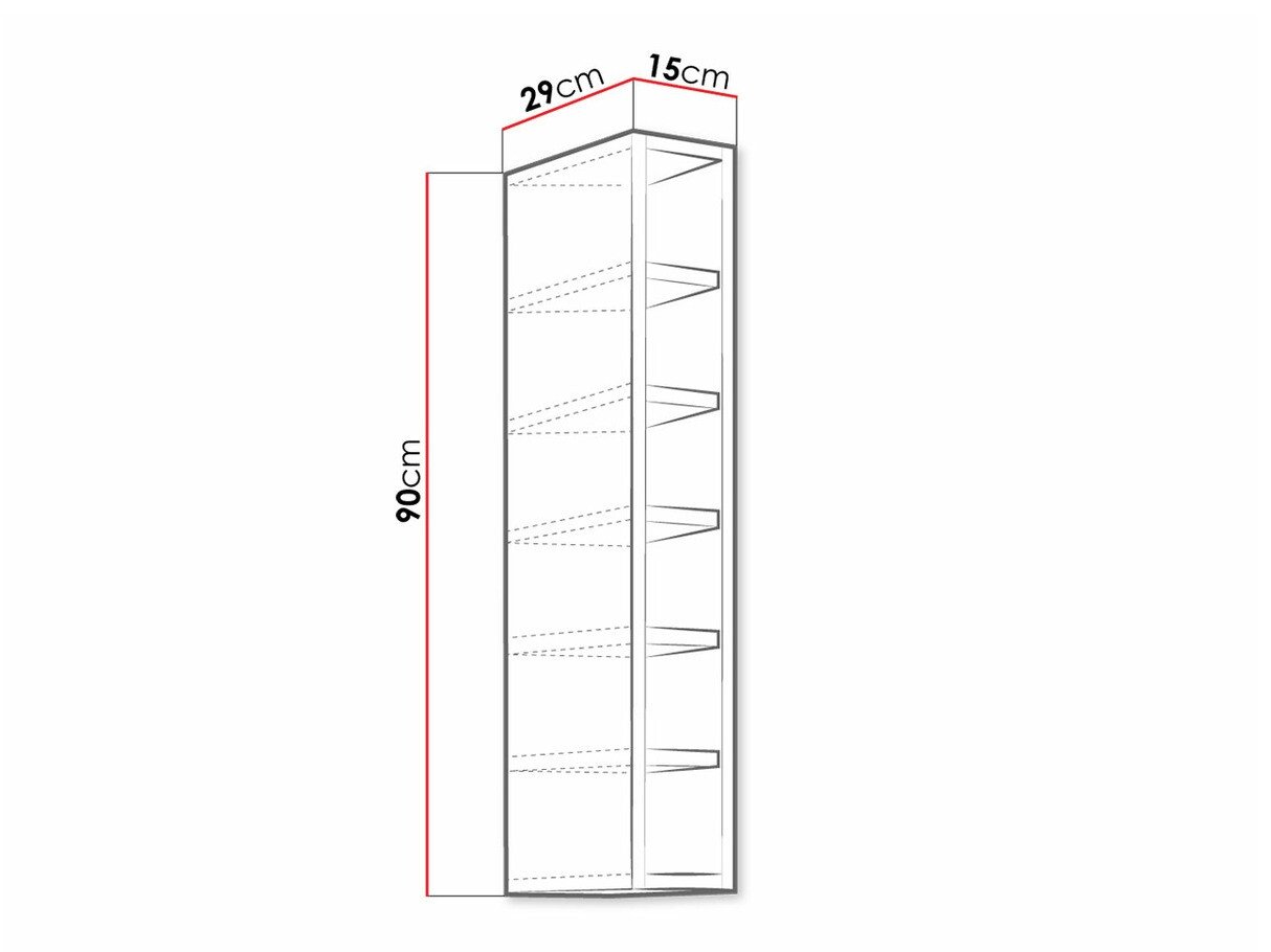 Étagère murale Retro Grey 122