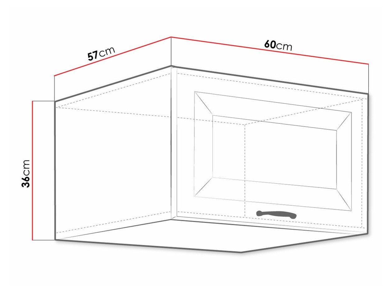 Armoire murale modulaire Retro Grey 138