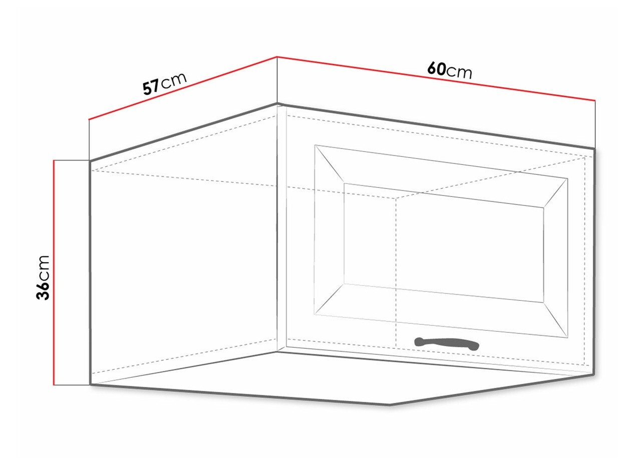 Armoire murale modulaire Retro White 138