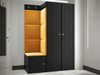 Armoire Hartford 395 (Noir)
